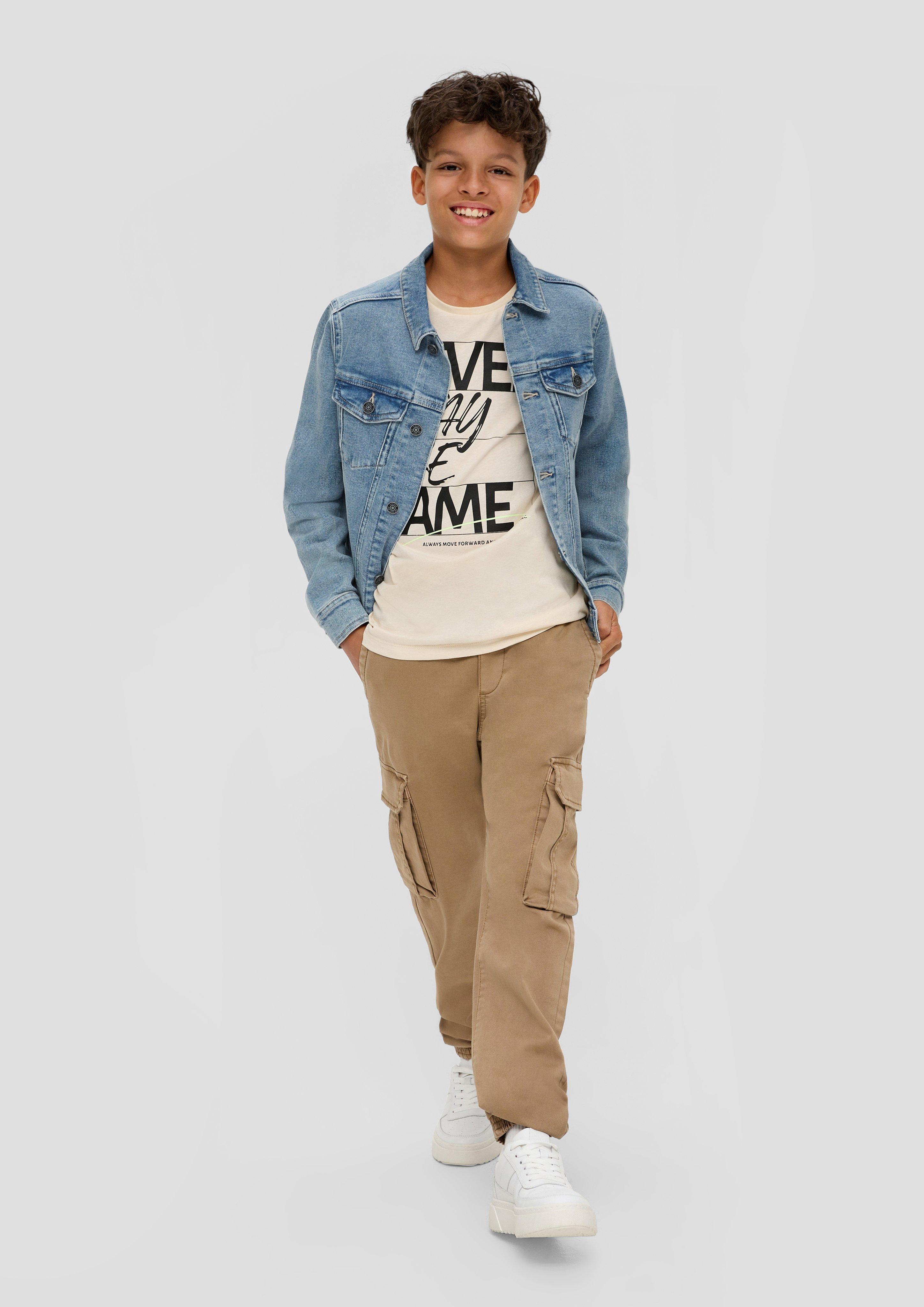 Lässige Jeansjacke mit Waschung  2142766-53Z2