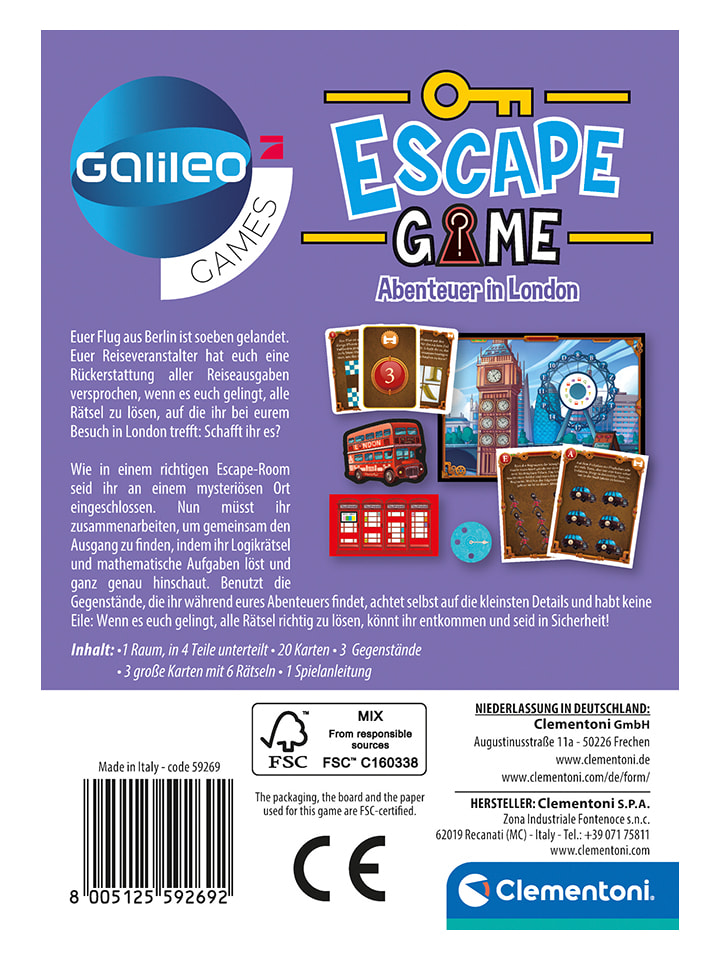 Clementoni Galileo-Escapespiel 