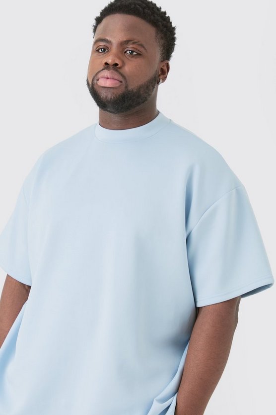 Plus Oversize Scuba T-Shirt