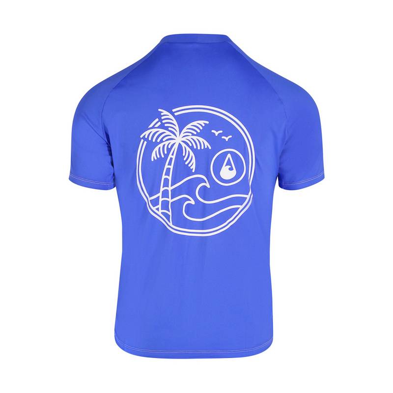 WAVE HAWAII T-Shirt Rash Guard Vest Surf Shirt