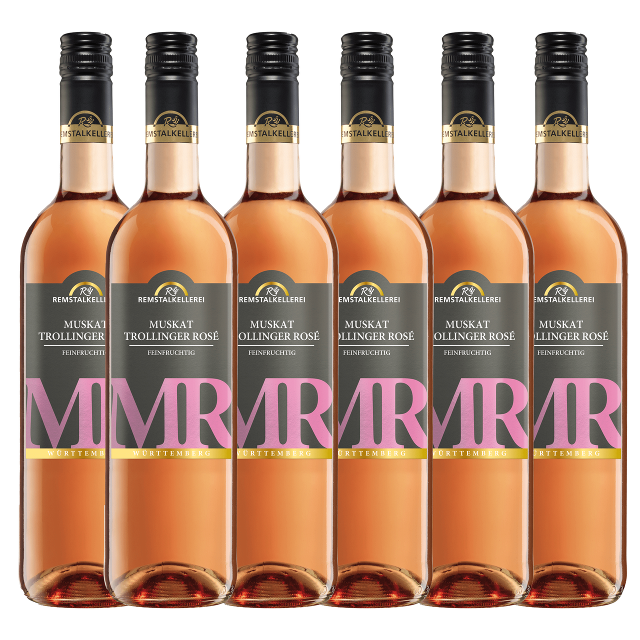 Württembergische WZG Remstal Muskattrollinger Rosé Qba 0,75L 6er Karton