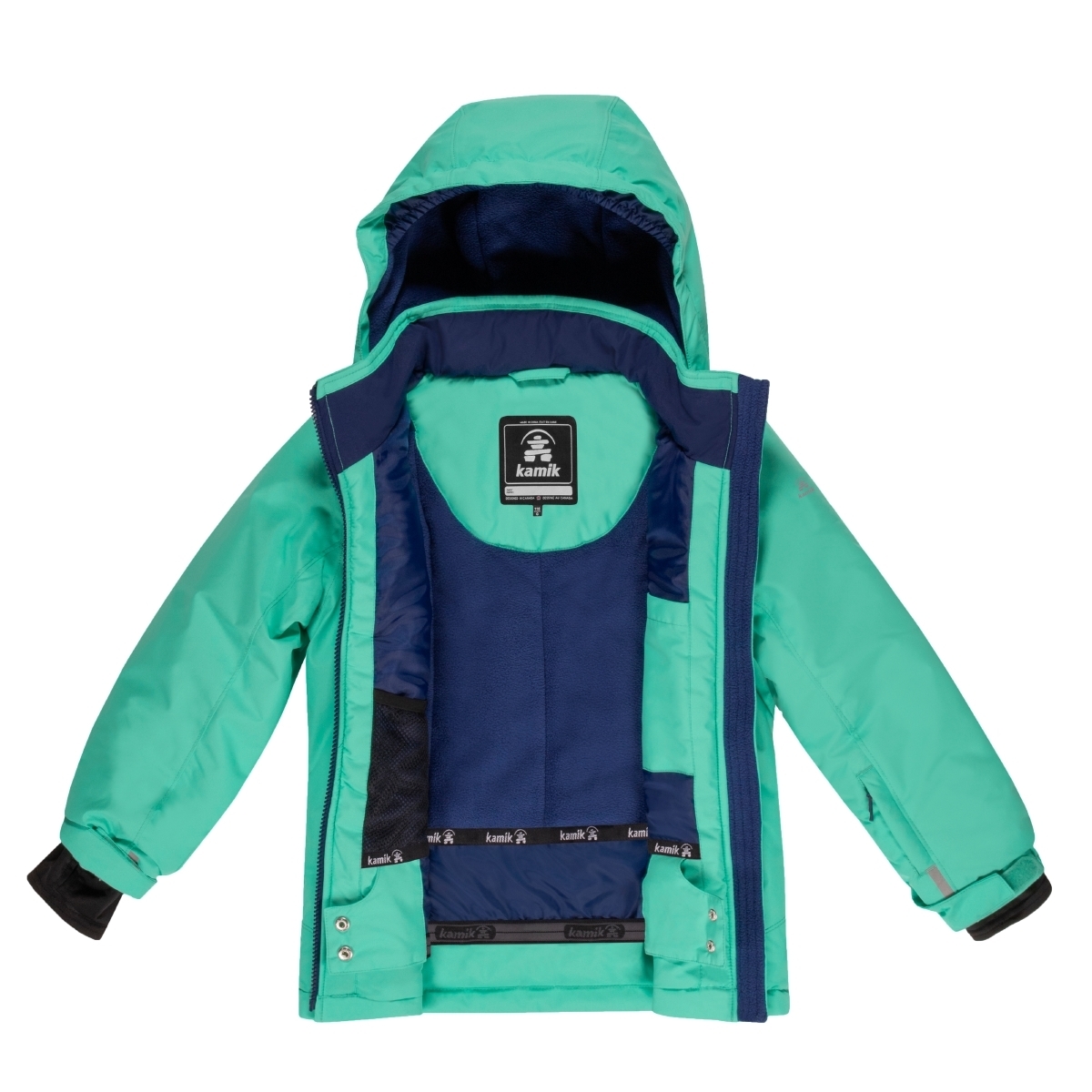Kamik ASTER Winterjacke gruen