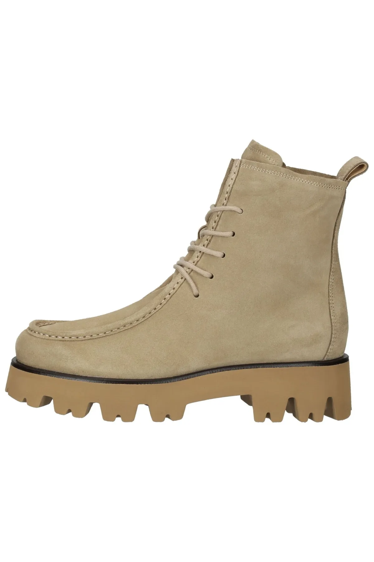 Paul Green  Stiefelette - Beige - Blockabsatz
