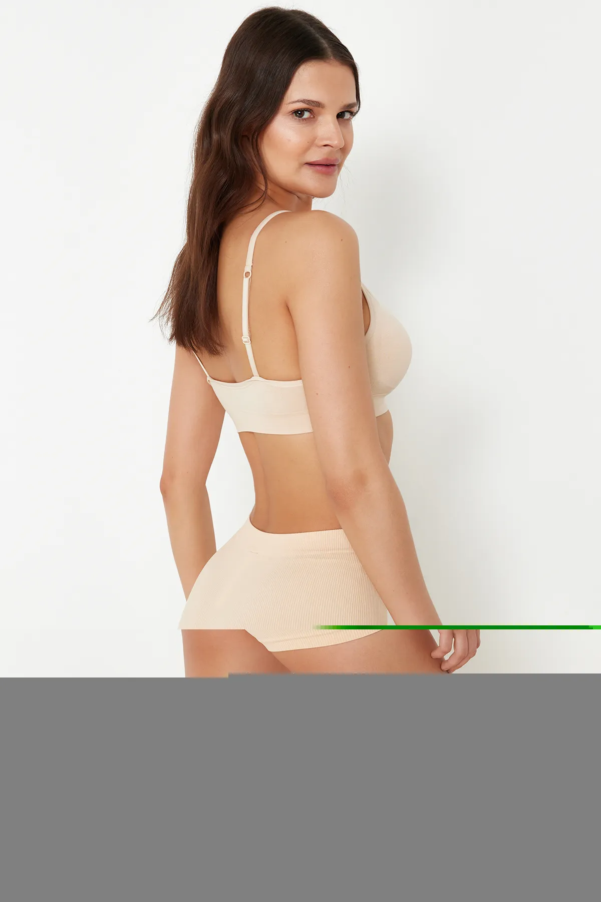 Trendyol Collection  Hautnahtlose/nahtlose Boxer-Strickhöschen THMAW23KU00135