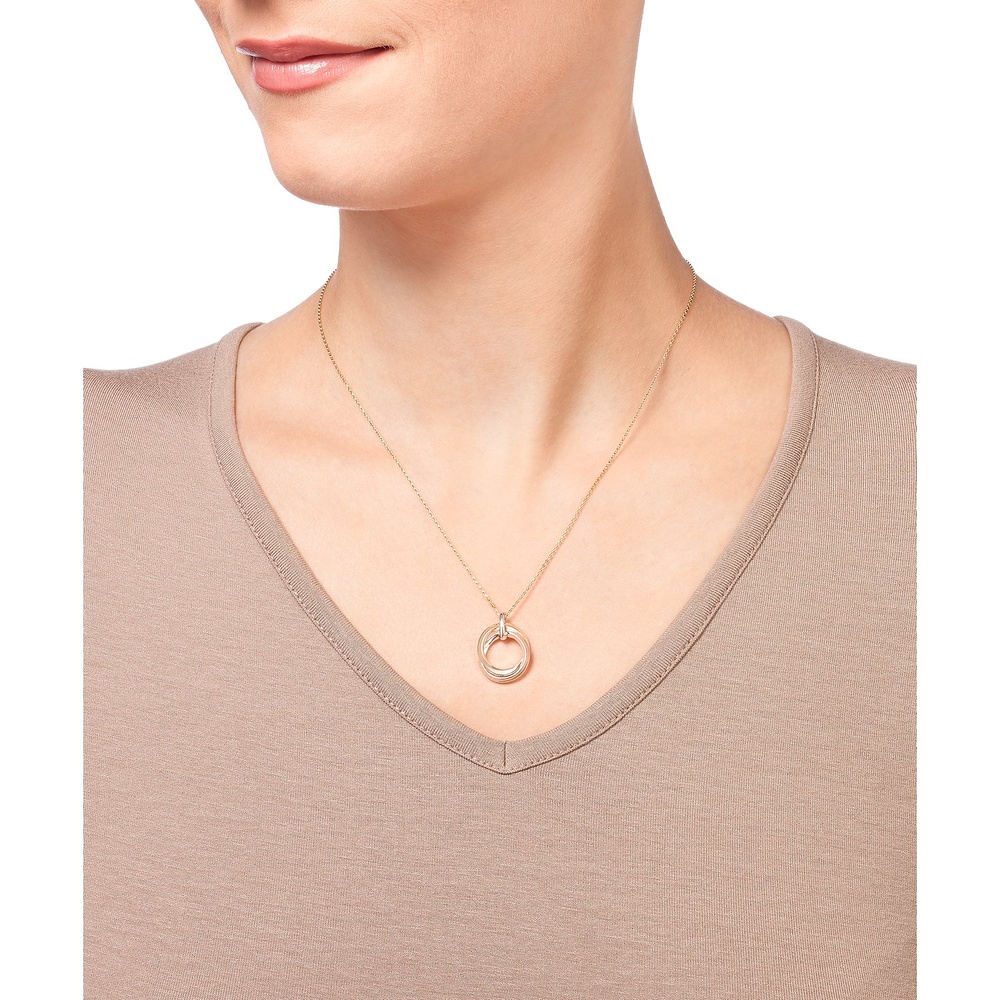 FAVS Chaînette 375 Or jaune, 375 Or blanc collier