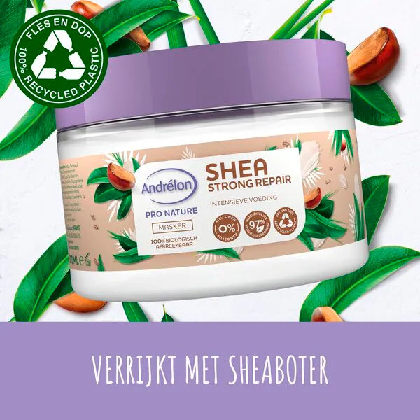 Andrélon Pro Nature Shea Erős Hajregeneráló Maszk 300ml