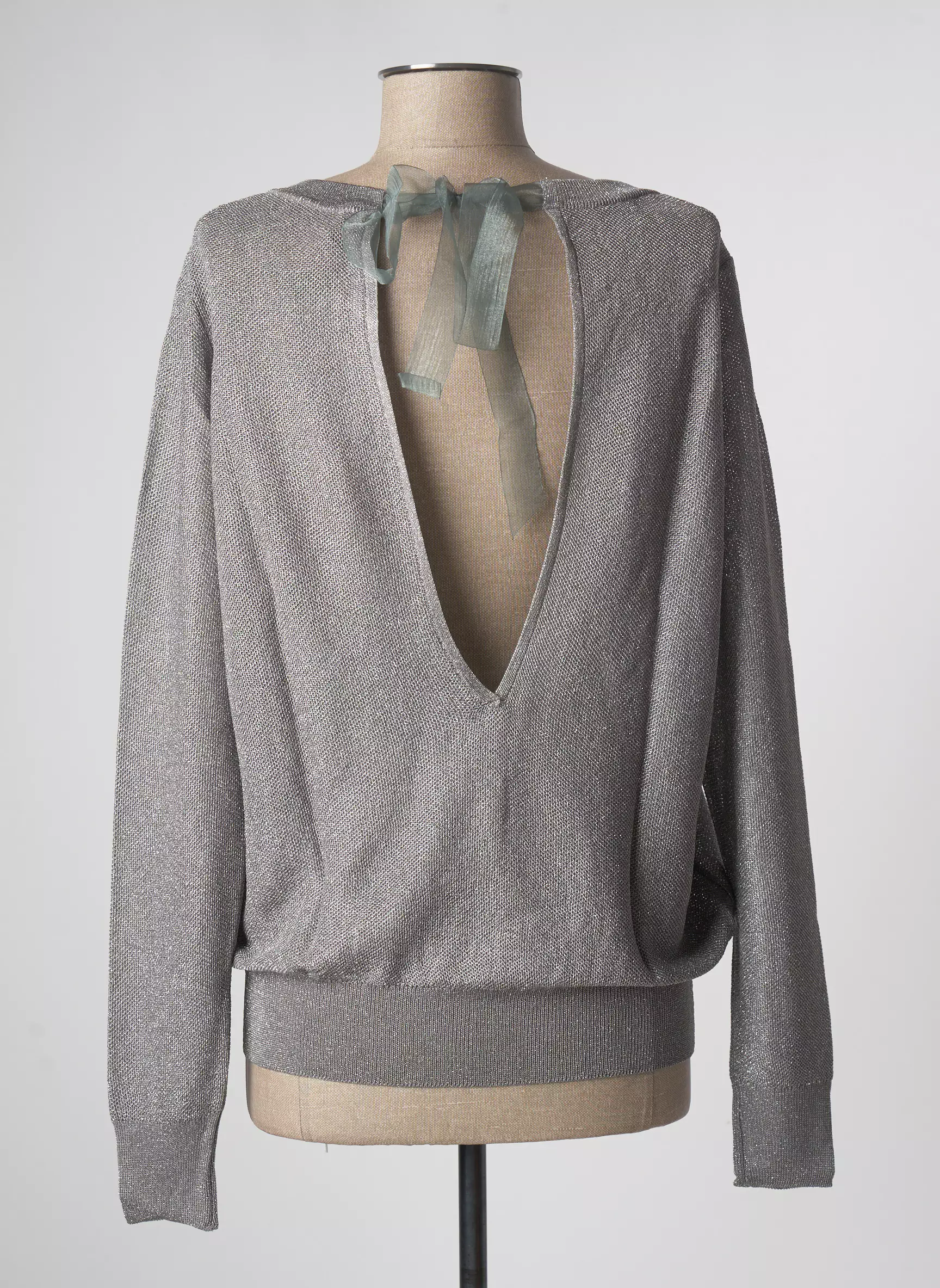 Benetton Pulls Femme couleur gris