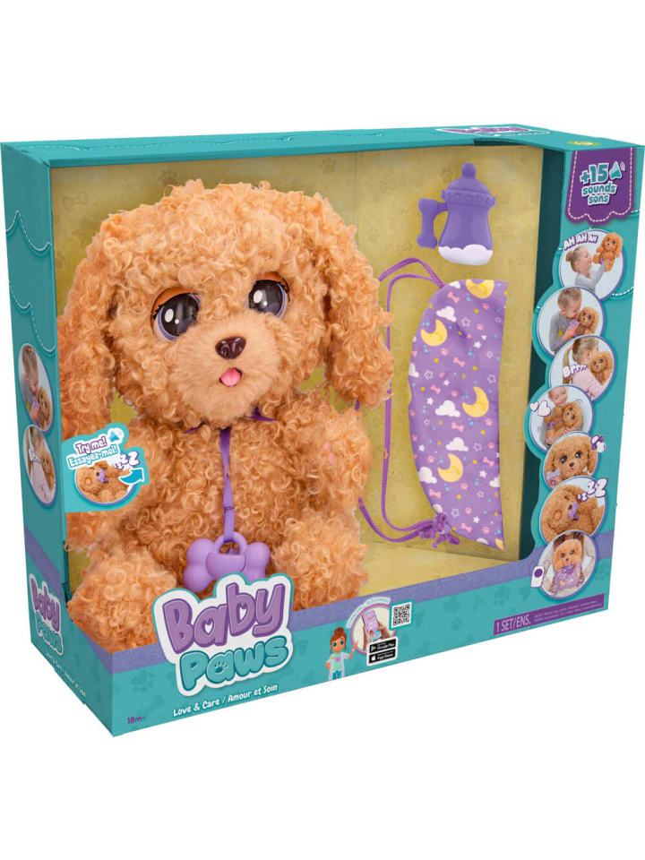 IMC Interaktives Kuscheltier Labradoodle Baby Paws, ab 18 Monate günstig kaufen onesize