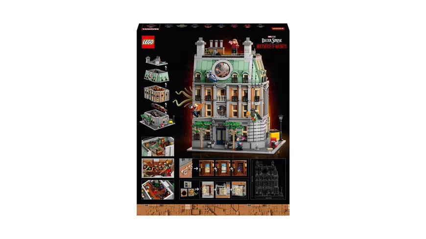 LEGO Marvel 76218 Sanctum Sanctorum, Modular Building, Doctor Strange
