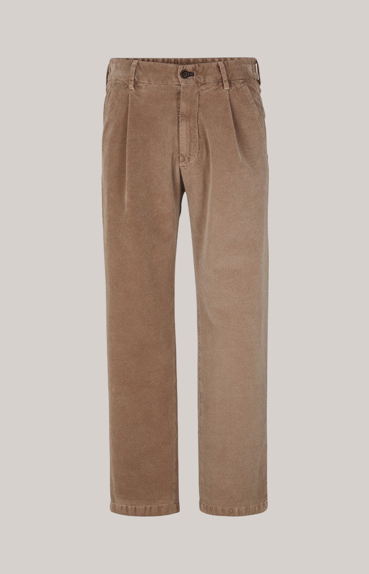 Bundfalten-Hose Lead in Beige