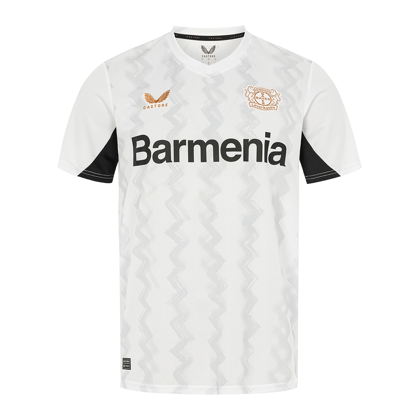 Castore Bayer 04 Leverkusen Trikot Away 2024/2025 Kids Weiss F002