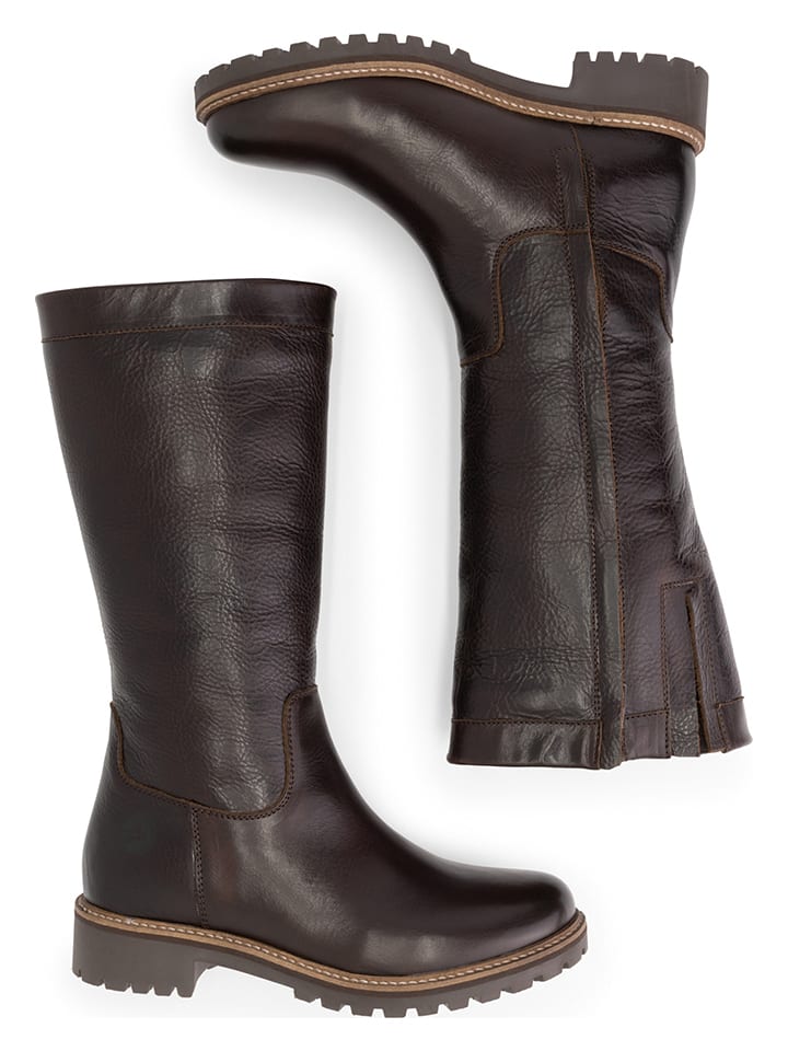 TRAVELIN' Leder-Stiefel 
