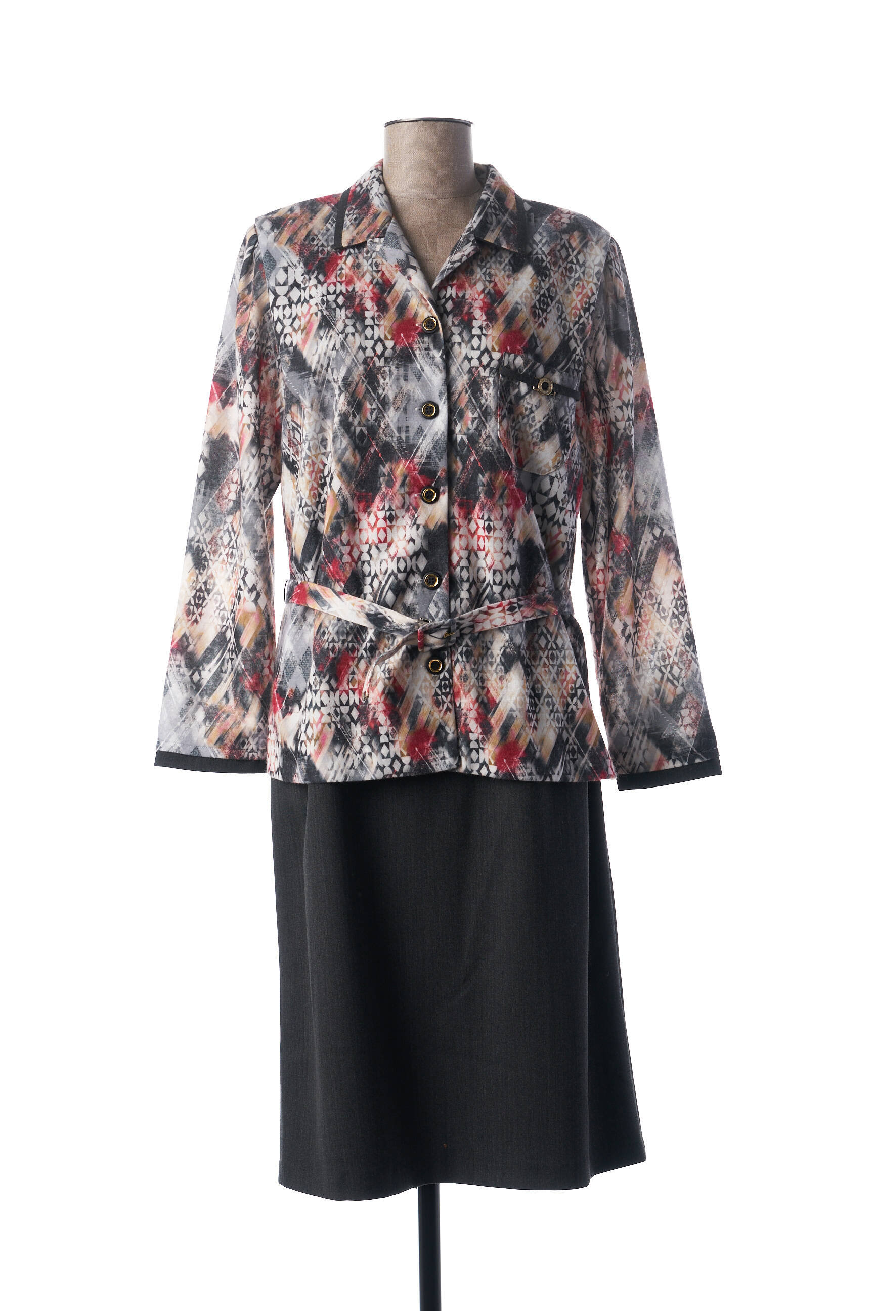 Guy Dubouis Ensembles Robe Femme couleur gris