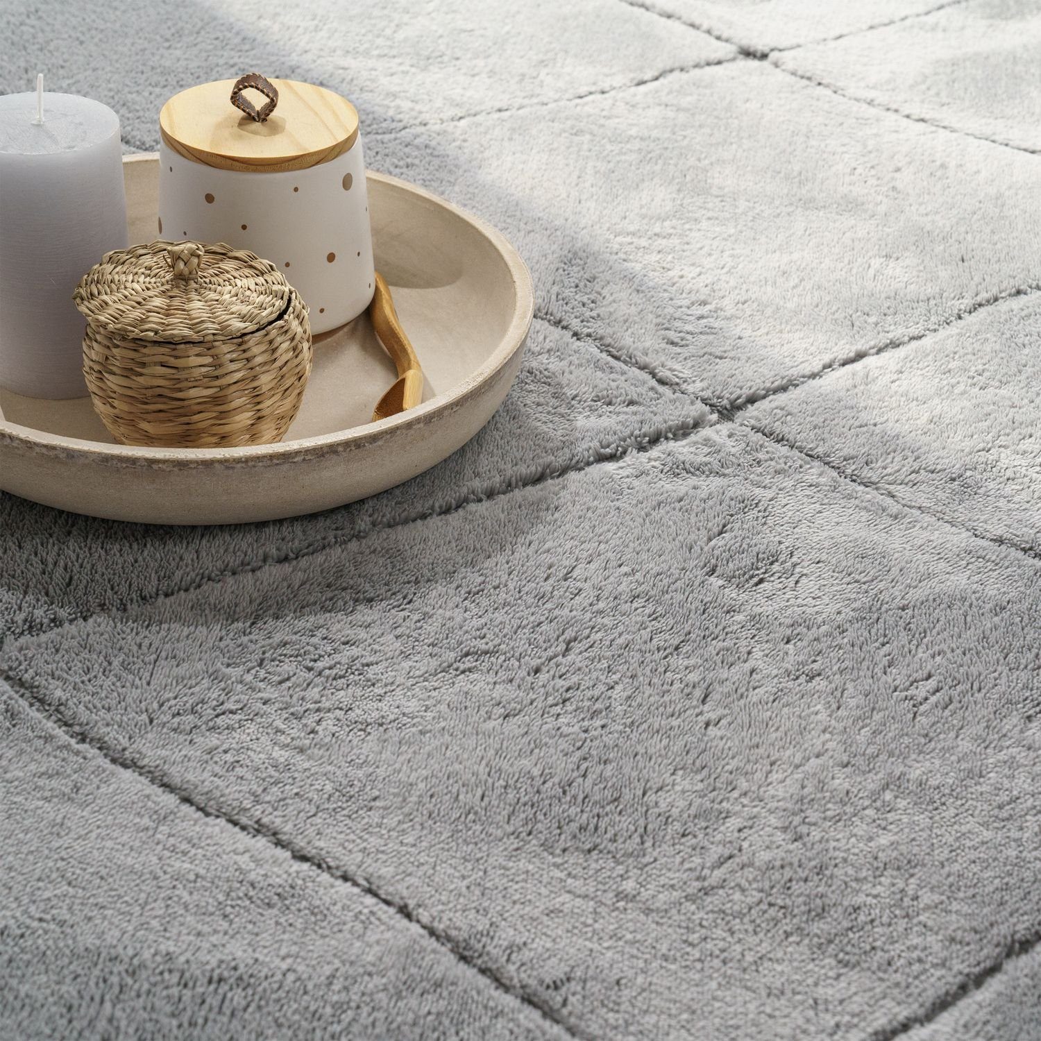Teppich Wohnzimmer Teppich Esszimmer Kurzflor Skandinavisch, TT Home, rechteckig, Höhe: 4 mm