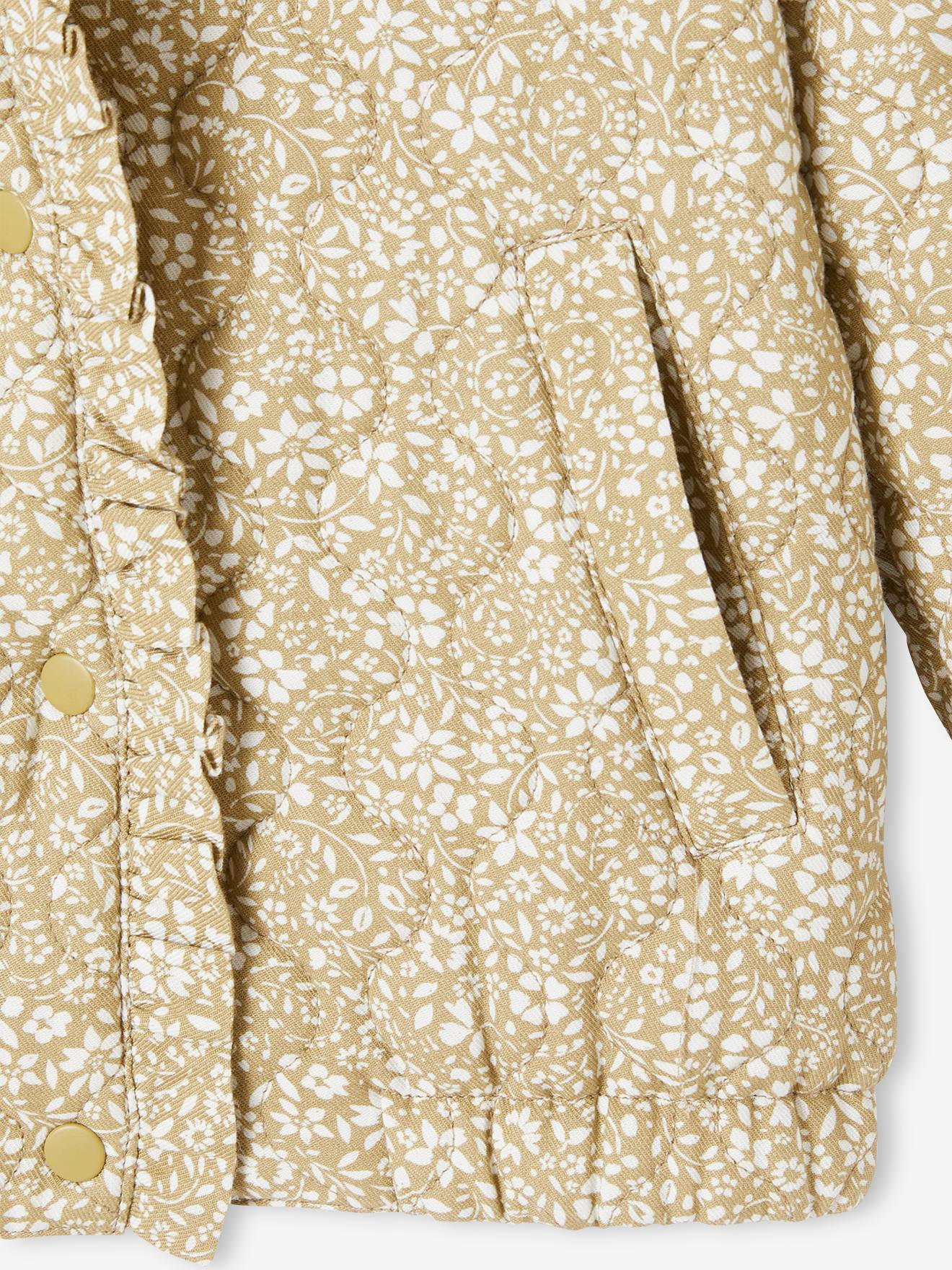 Vertbaudet Mädchen Steppjacke mit Recyclingmaterial - ziegel