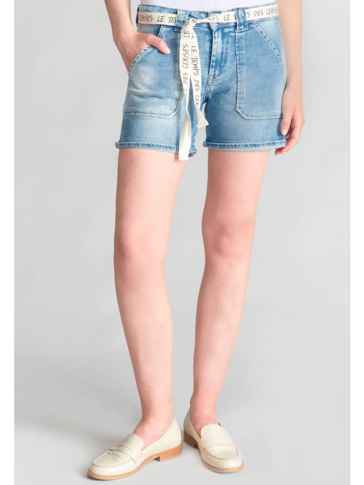 Le Temps des Cerises Shorts BLOOM in BLUE günstig kaufen
