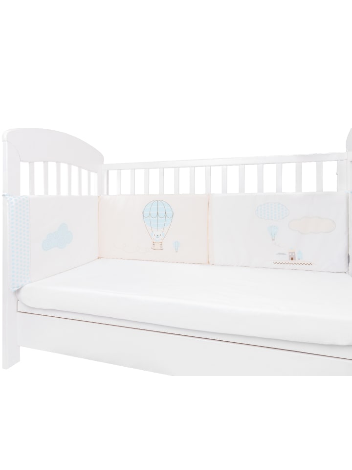 Kikkaboo Babybett Nestchen 140 x 70 cm in blau günstig kaufen onesize