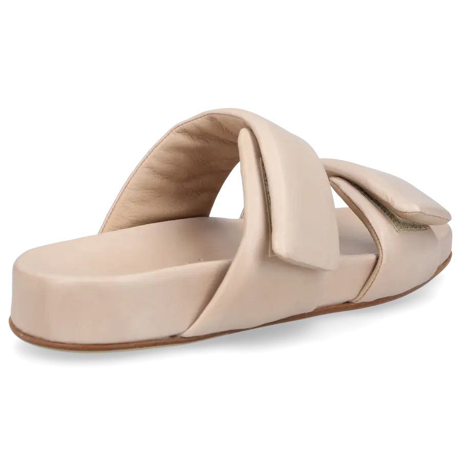Pomme D`OR - Pantoletten 0712A Nappaleder - beige