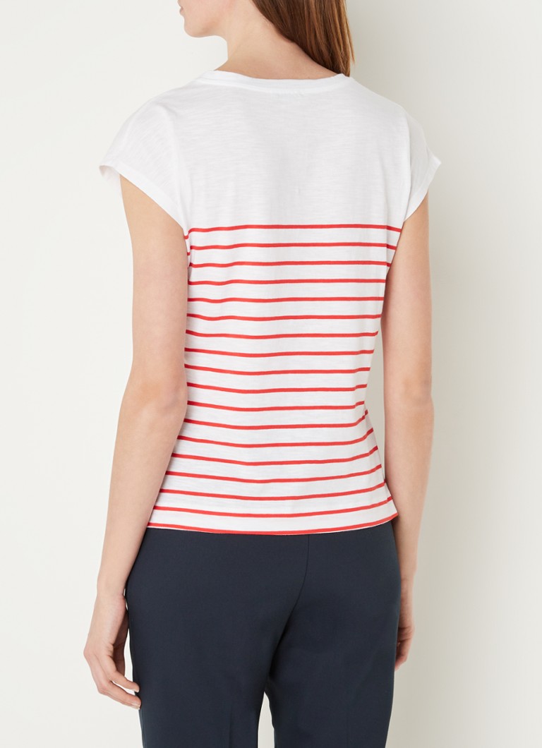 Top a righe stampato Hobbs Karis