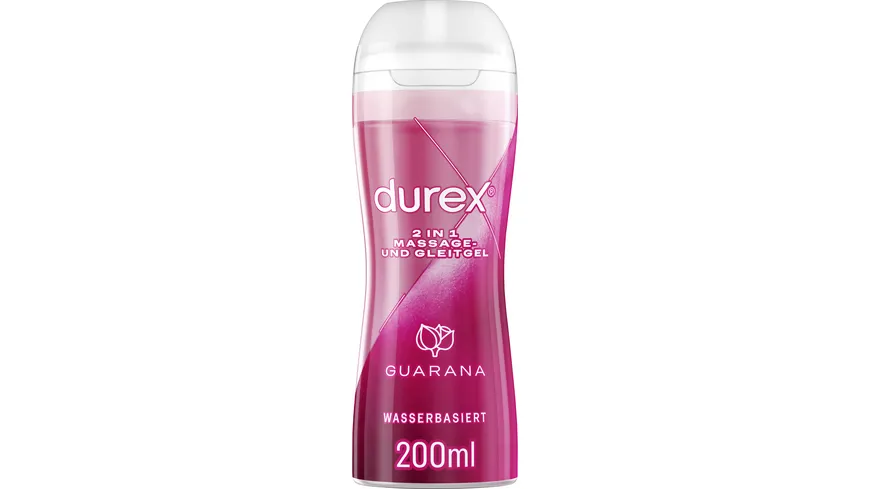 Durex Massage- & Gleitgel 2in1 Guarana 200 ml