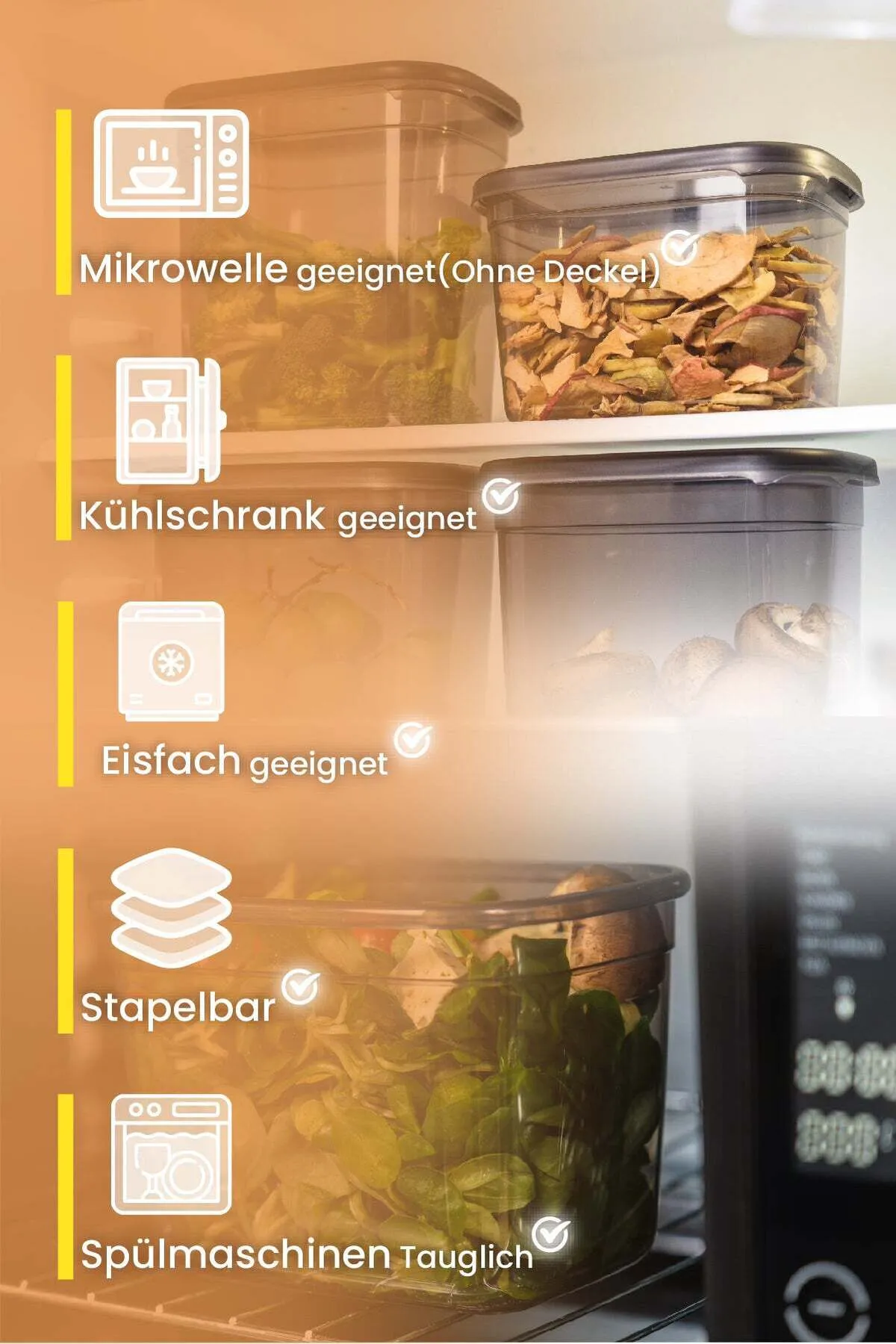 Viwares  Aufbewahrungsbox - Grau