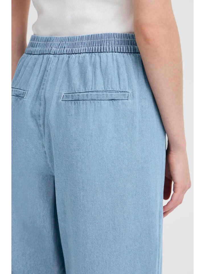 ICHI Bequeme Jeans in Blau günstig kaufen