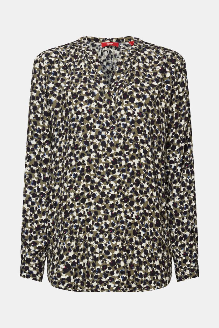 Bluse mit Muster, LENZING™ ECOVERO™