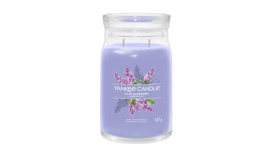 Yankee Candle Duftkerze Signature Large Jar Lilac Blossoms Lilac Blossoms