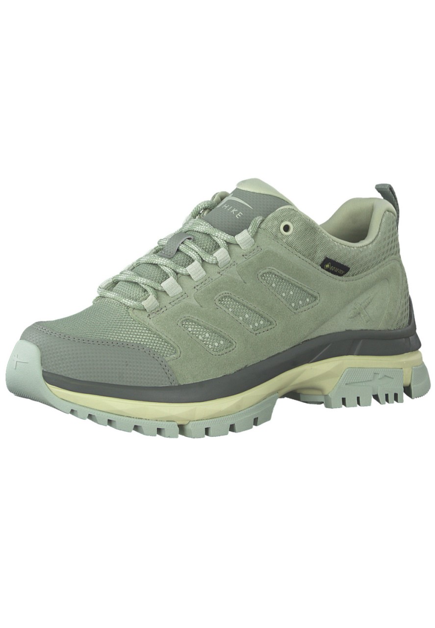 TAMARIS Komfort Schnürer khaki