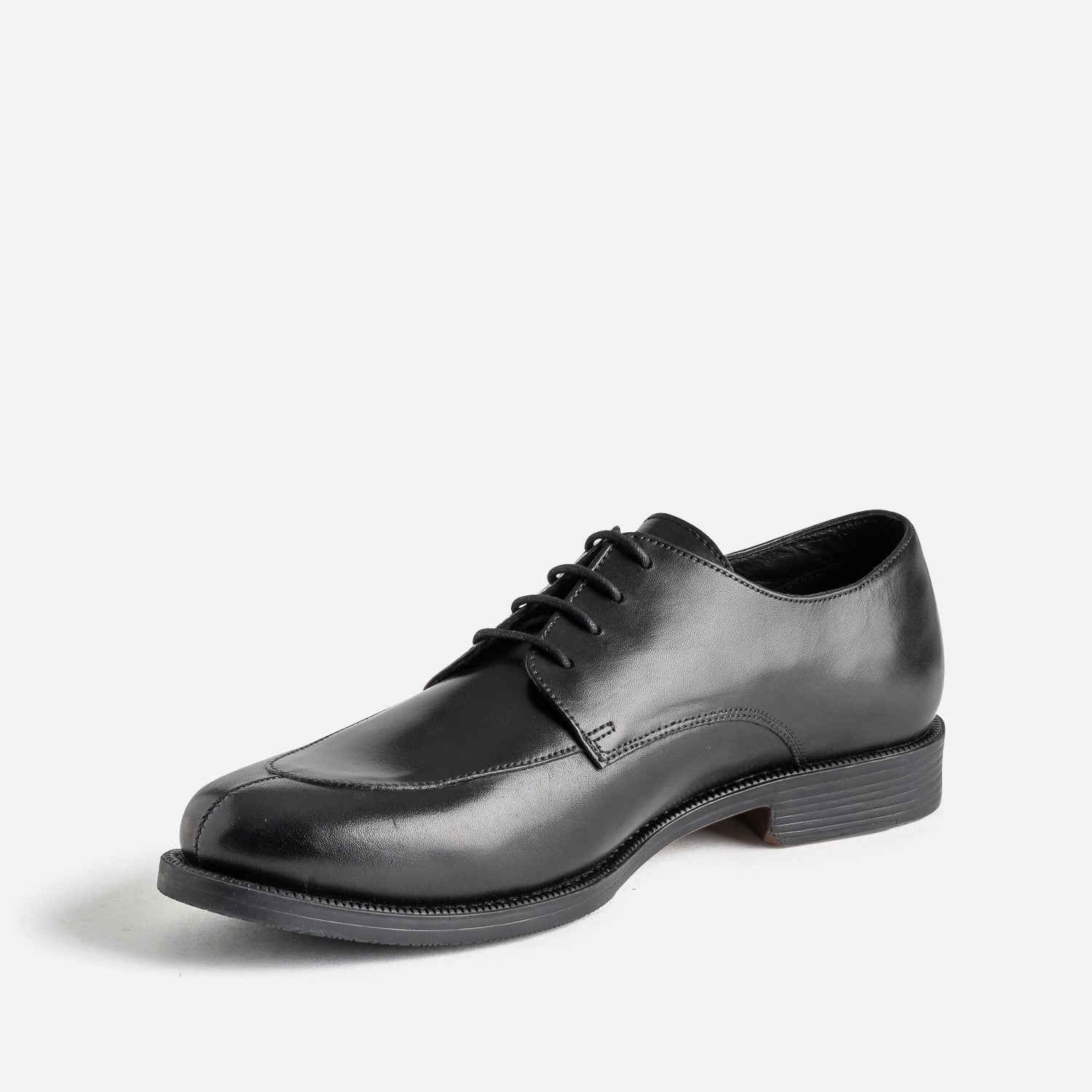 Derby noir cuir