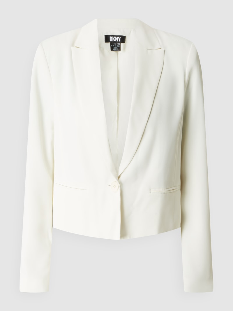 Blazer mit 1-Knopf-Verschluss in offwhite