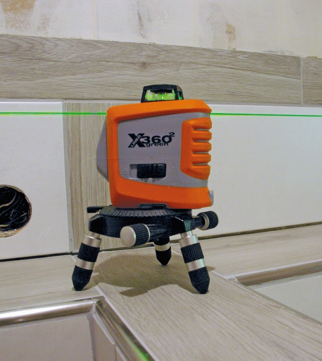 Nedo 460875 X-Liner 360 Multiliner laser verde