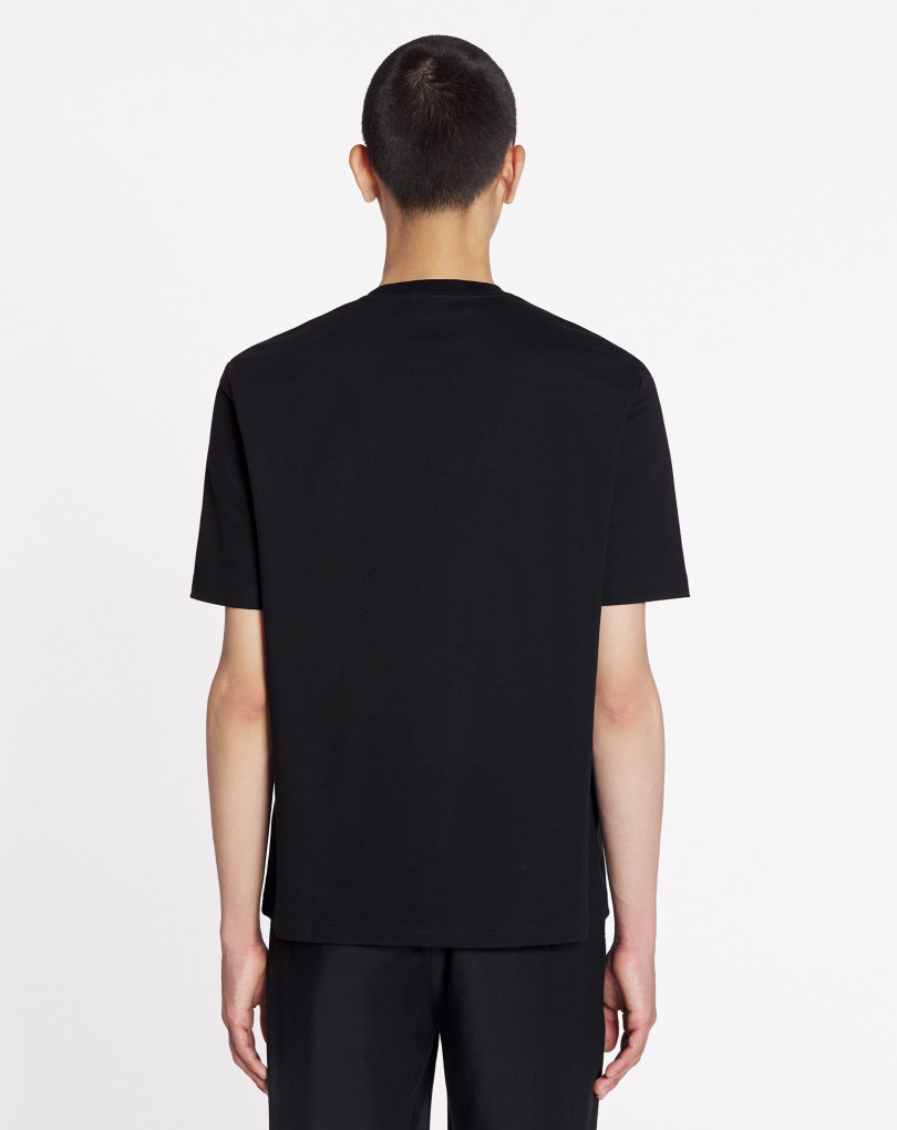 T-SHIRT CLASSIQUE BRODÉ RAPHIA LANVIN PARIS
