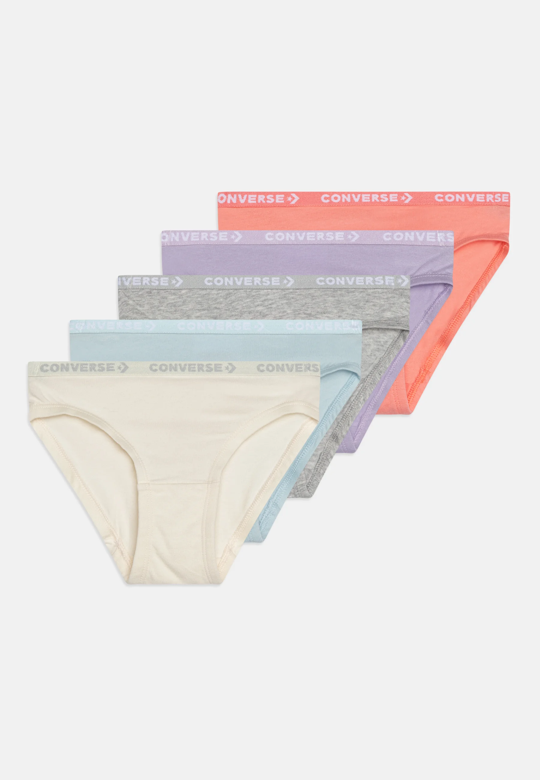 Converse GIRL LOGO WAISTBAND PACK DE 5 - Slip