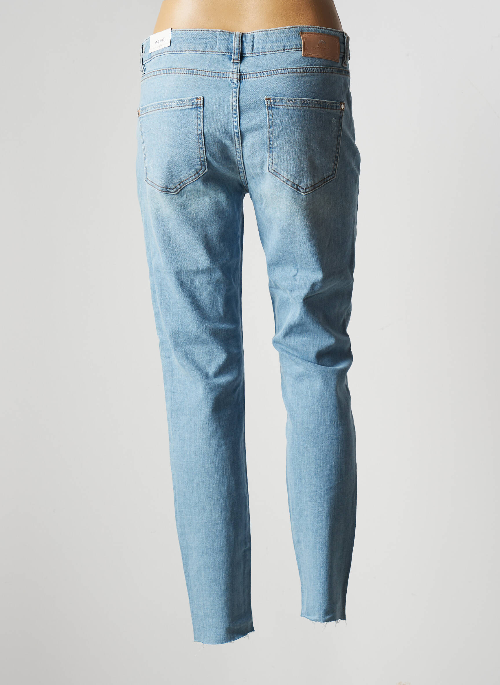 Mos Mosh Jeans Coupe Slim Femme couleur bleu