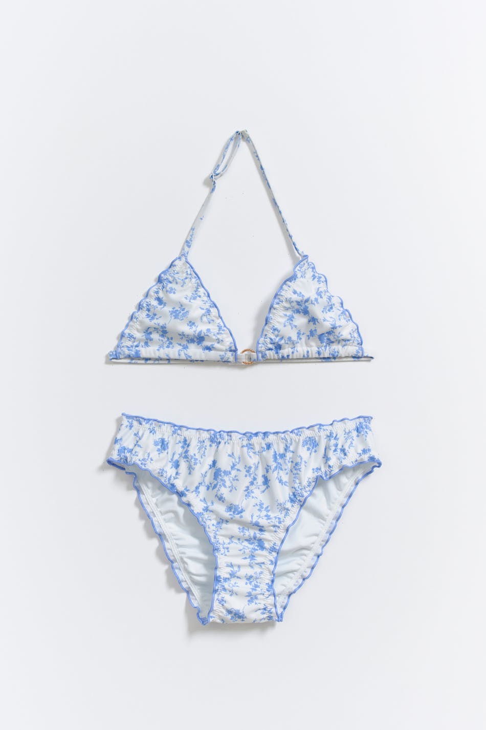 Y flounce bikini set