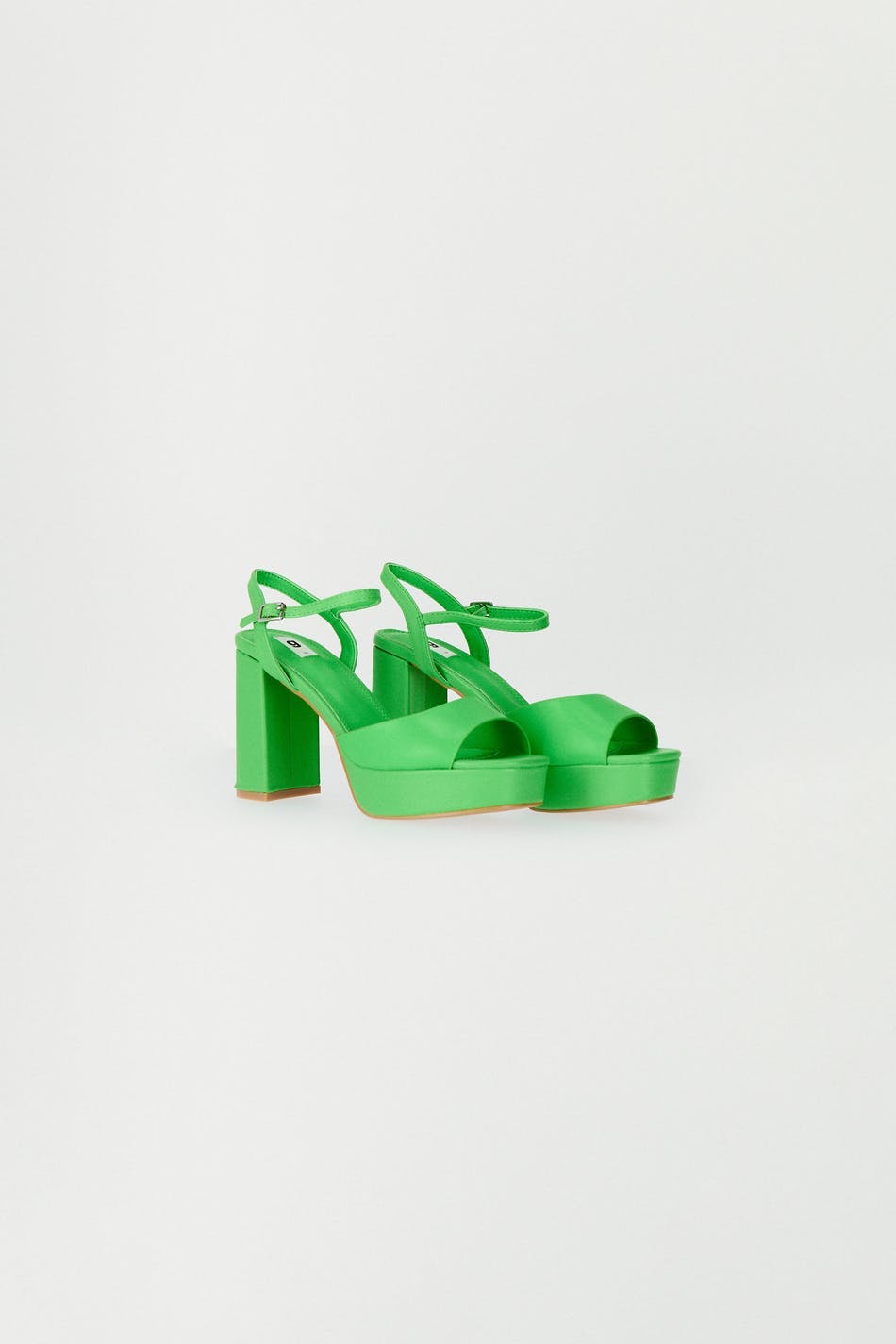 High heel platform sandals