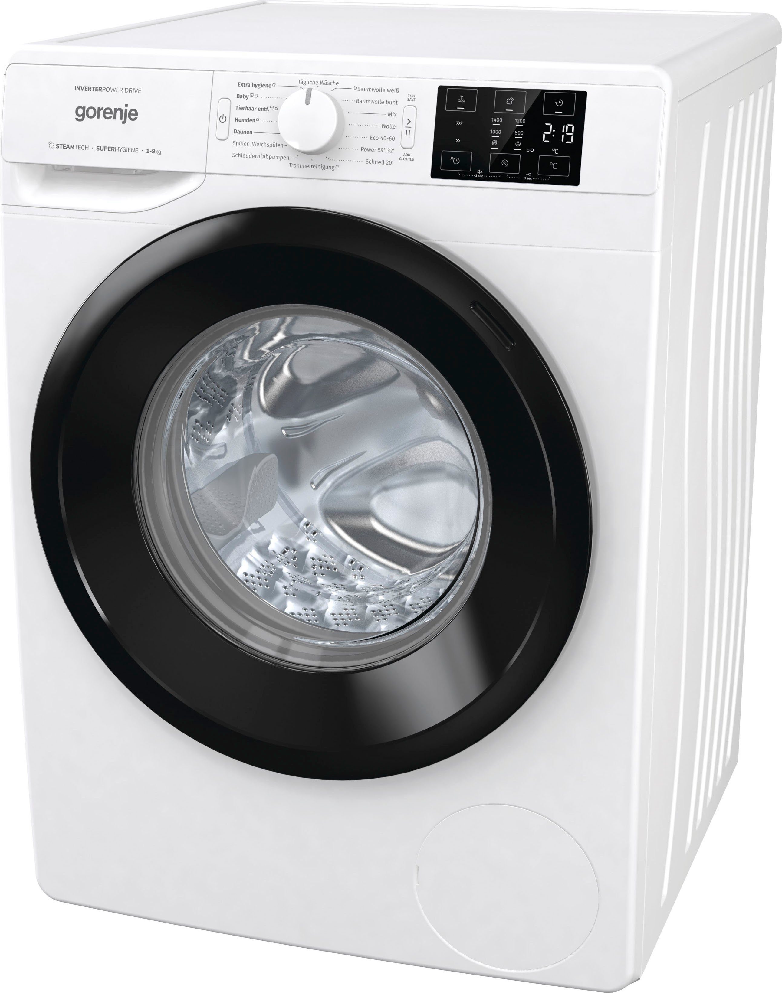 GORENJE Waschmaschine Wave NEI94APS, 9 kg, 1400 U/min