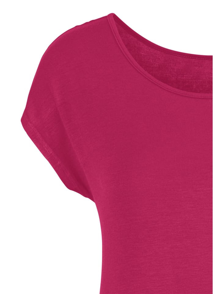 LASCANA LASCANA Shirt in red günstig kaufen