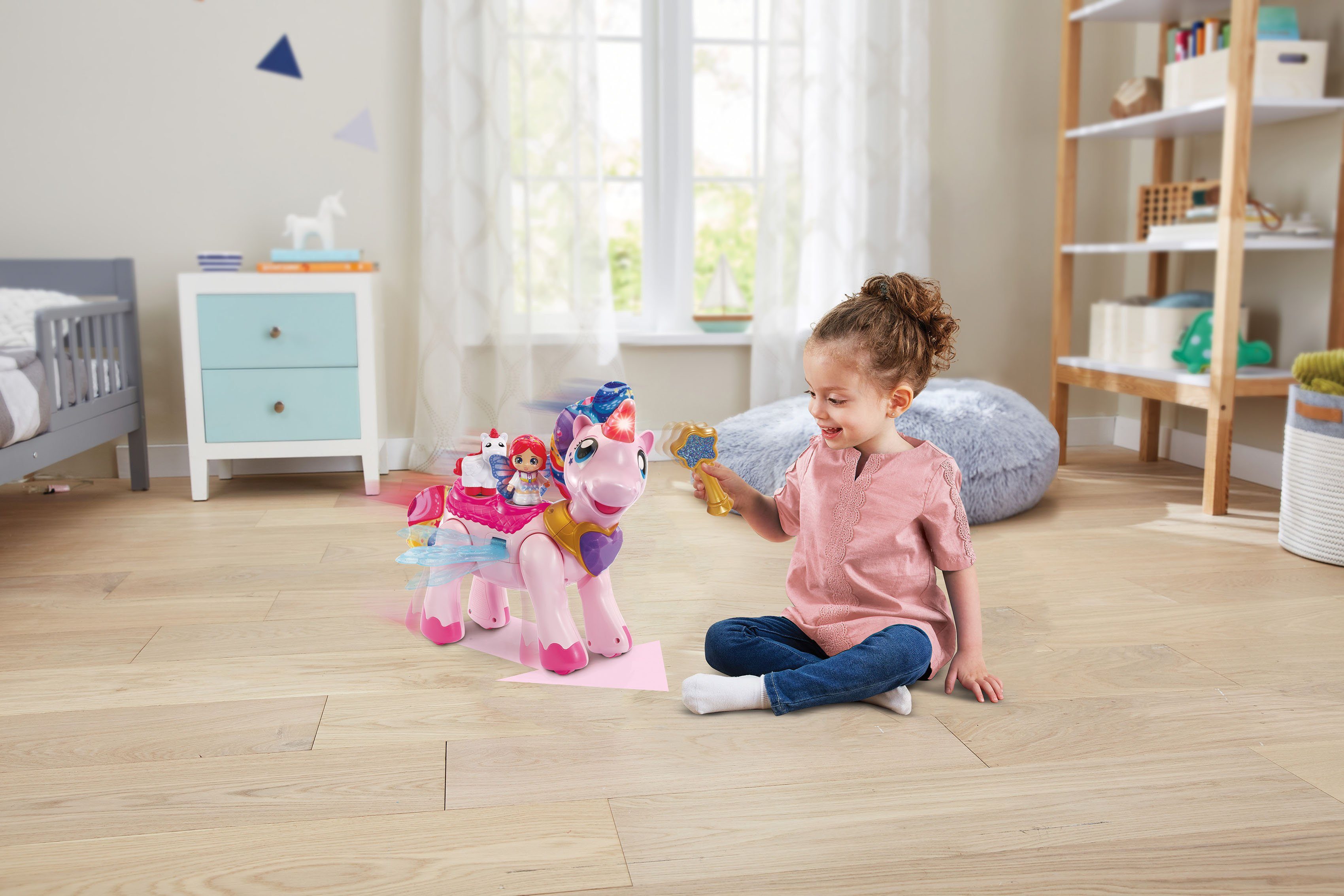 Vtech® Spielfigur VTechBaby, Leuchtendes Zaubereinhorn, mit Soundeffekten