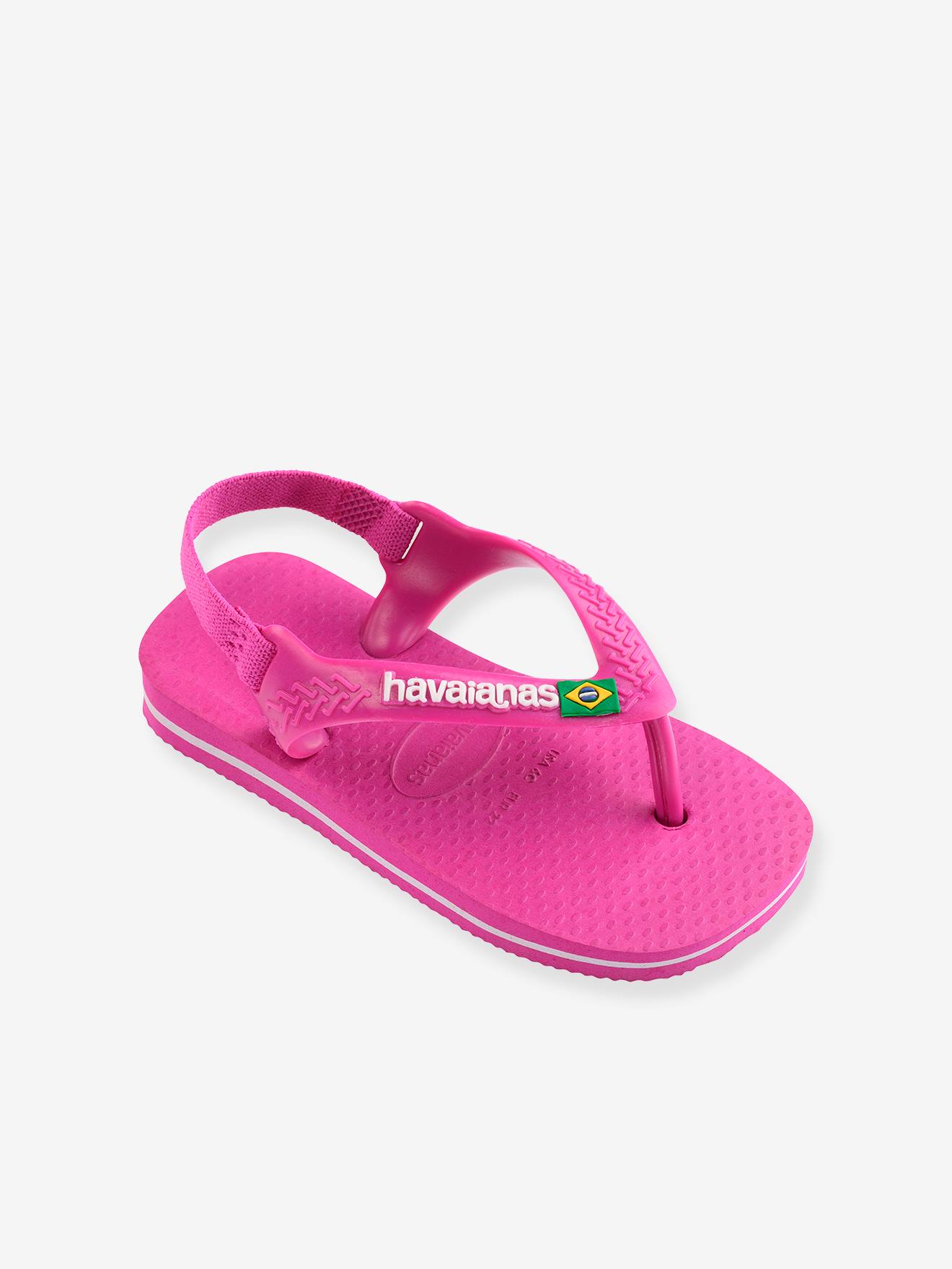 Tongs Baby Brasil Logo II HAVAIANAS marine