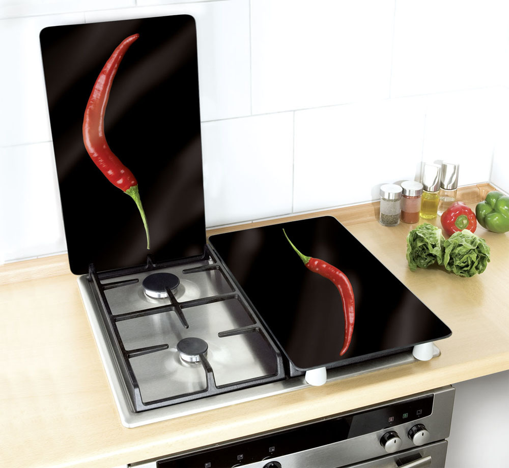 Glasabdeckplatten Hot Peperoni