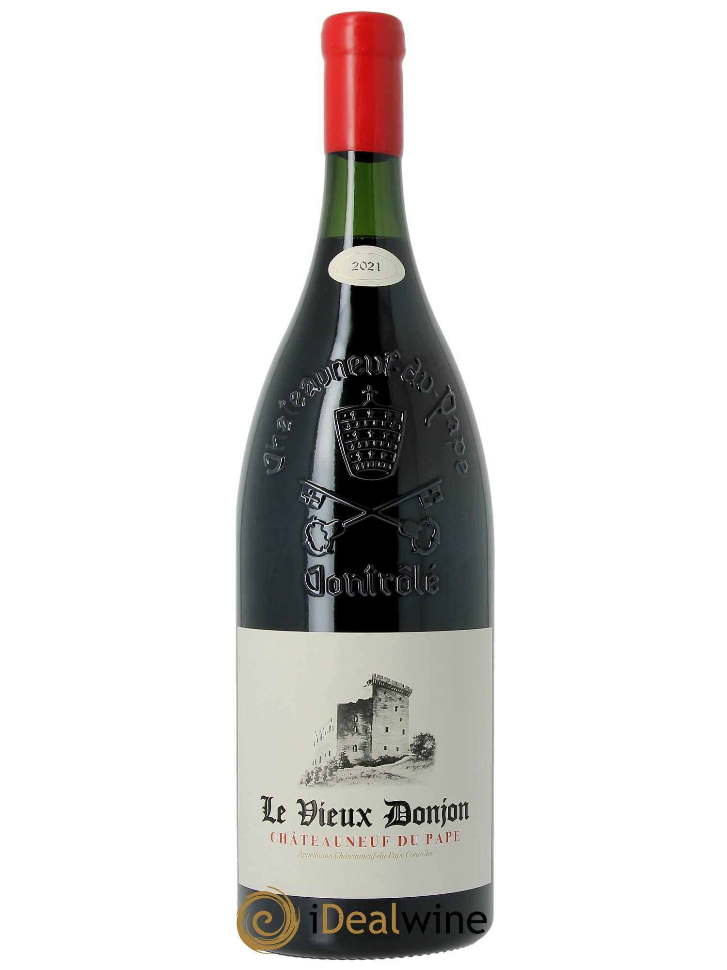 Châteauneuf-du-Pape Le Vieux Donjon Michel Lucien  2021 - Lot de 1 Double-magnum