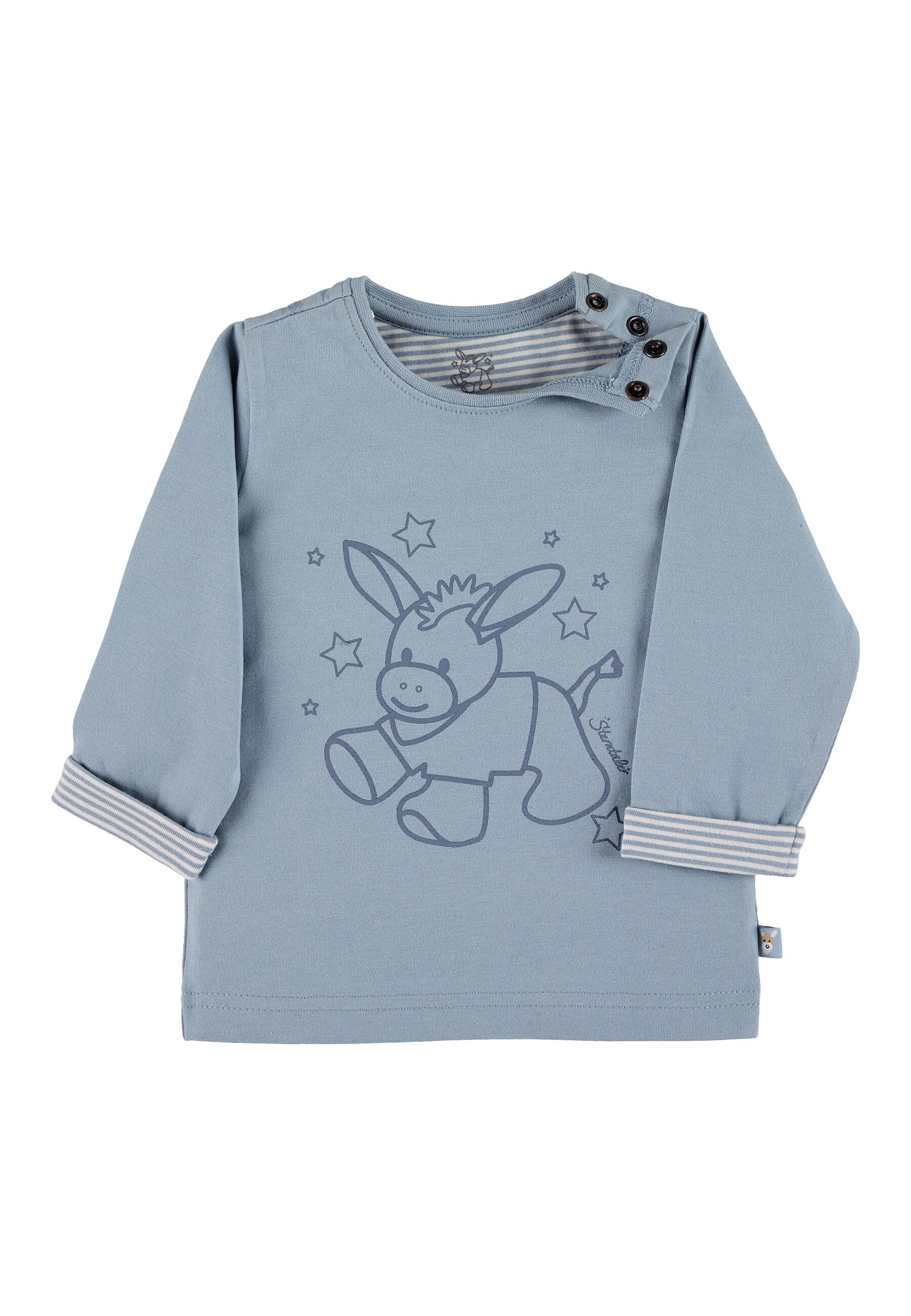 GOTS Langarm-Shirt Esel Emmi aus Single Jersey