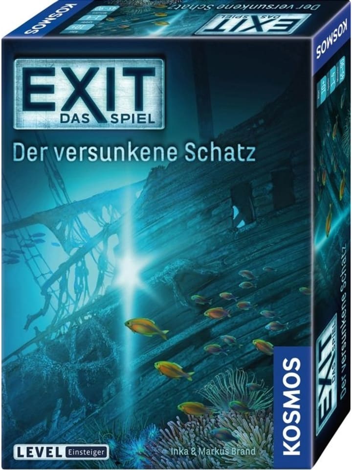 Kosmos EXIT® Der versunkene Schatz (E) in Mehrfarbig ab 10 Jahre günstig kaufen onesize
