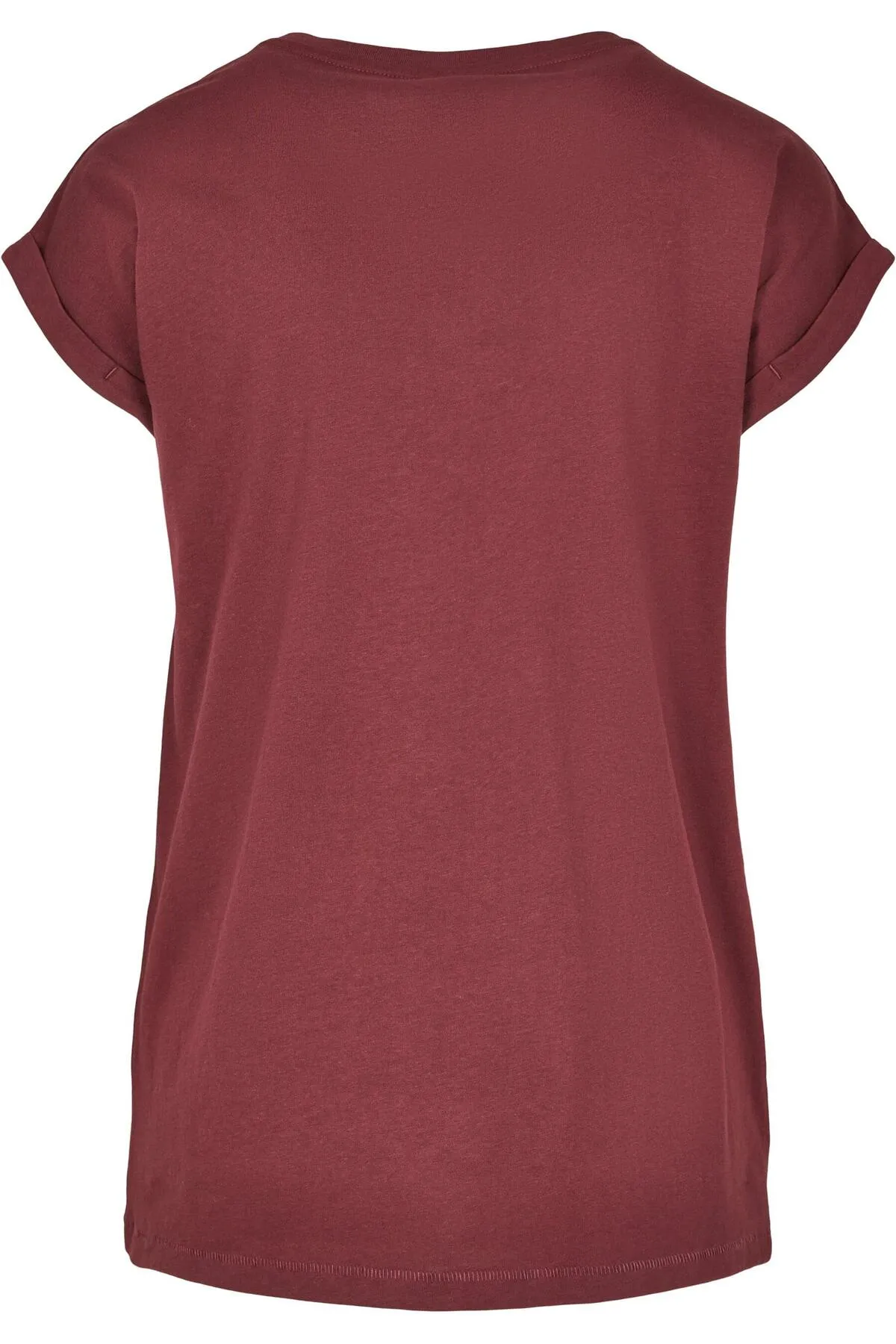Urban Classics  Damen T-Shirt mit verlängerter Schulterpartie für Damen