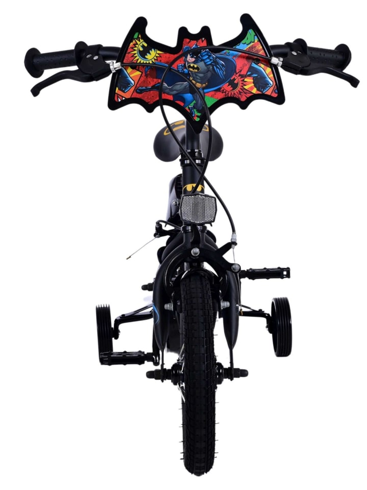 Volare Kinderfahrrad Batman für Jungen 12 Zoll Kinderrad in Schwarz Fahrrad 3 Jahre günstig kaufen onesize