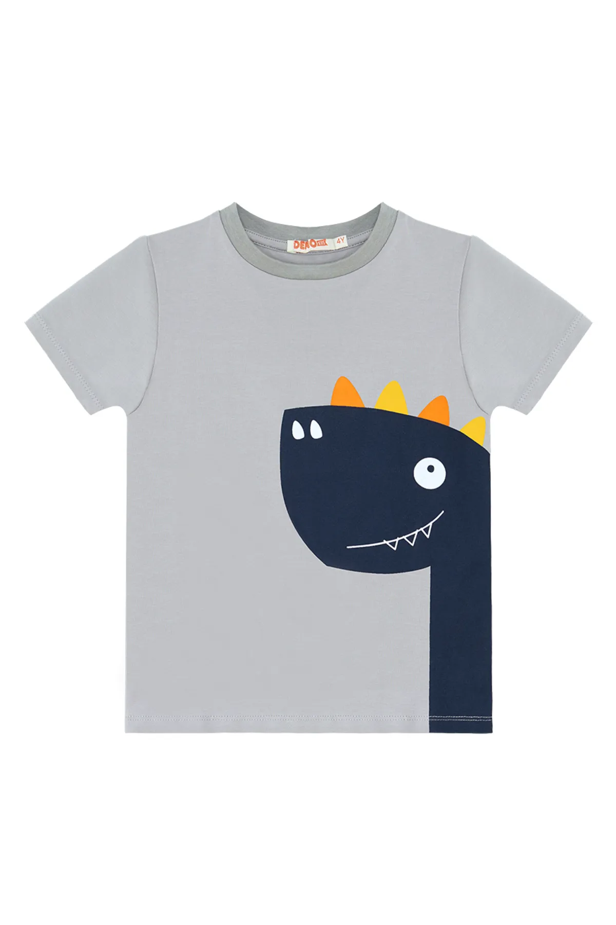 Denokids  Zipper Dino T-Shirt-Capri-Shorts-Set für Jungen