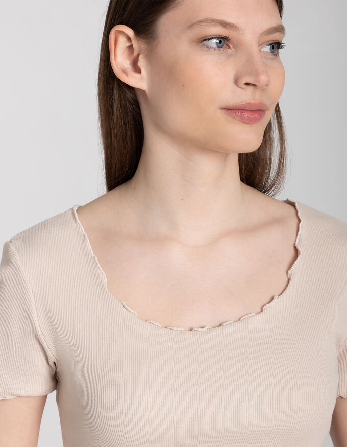 T-Shirt - Muschelsaum