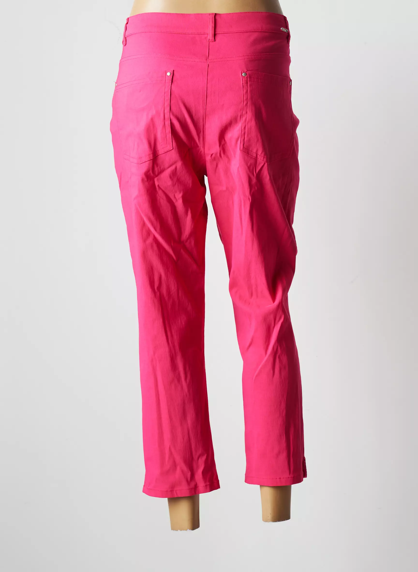 Diane Laury Pantalon7 8 Femme couleur rose
